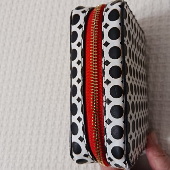 Chico's Jewelry Travel Case Bag Black and White NWT - Picture 3 of 9